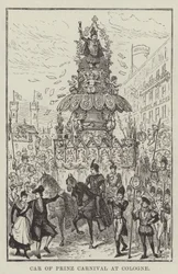 Car of Prince Carnival at Cologne